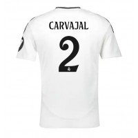 Fotballdrakt Herre Real Madrid Daniel Carvajal #2 Hjemmedrakt 2024-25 Kortermet